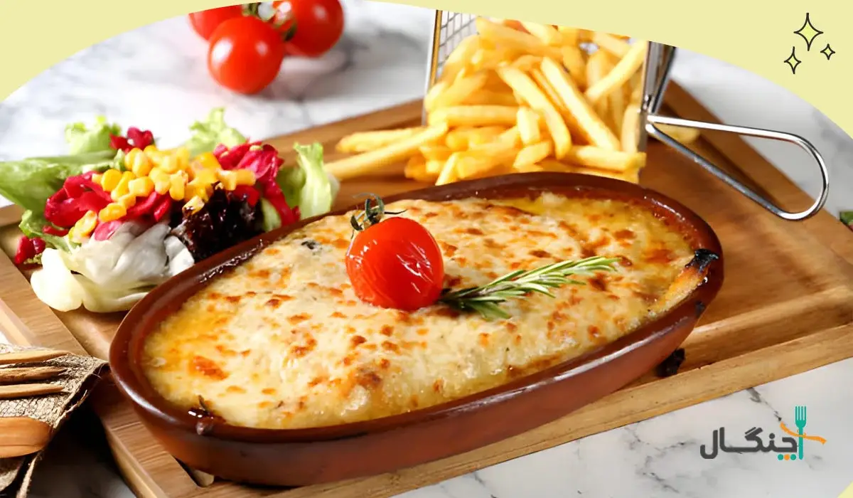 طرز تهیه کرپ مرغ مجلسی