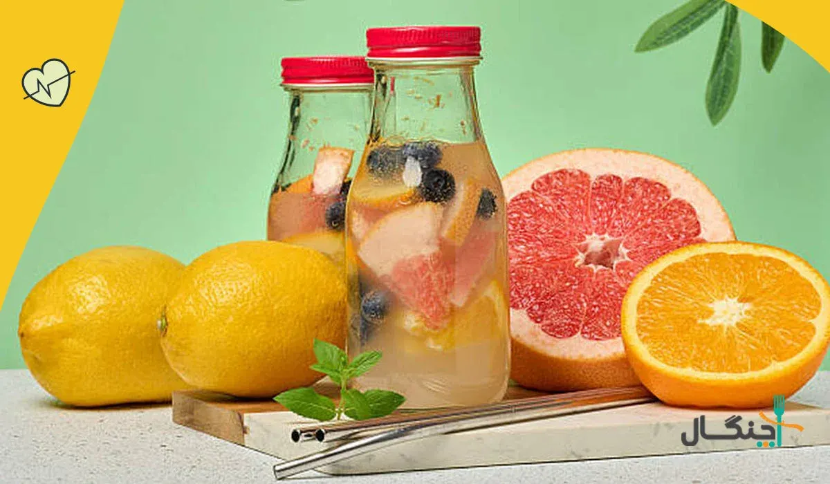 طرز تهیه دتاکس واتر