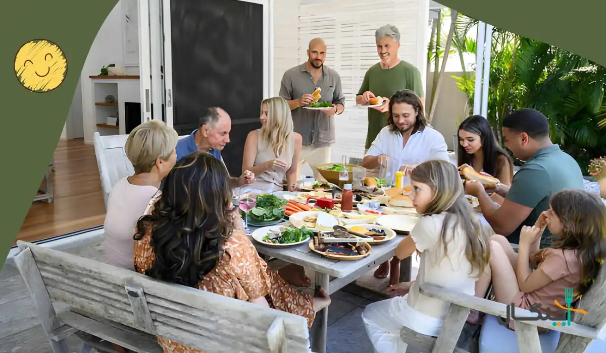 رعایت رژیم در مهمانی