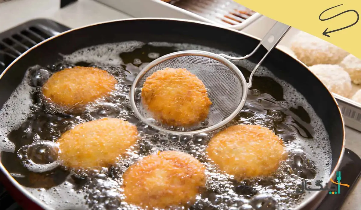 روش درست سرخ کردن غذاها