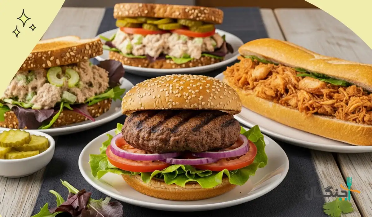 طرز تهیه ساندویچ رژیمی