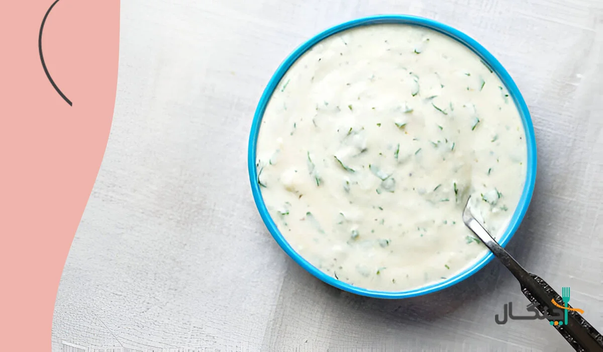 طرز تهیه سس رنچ