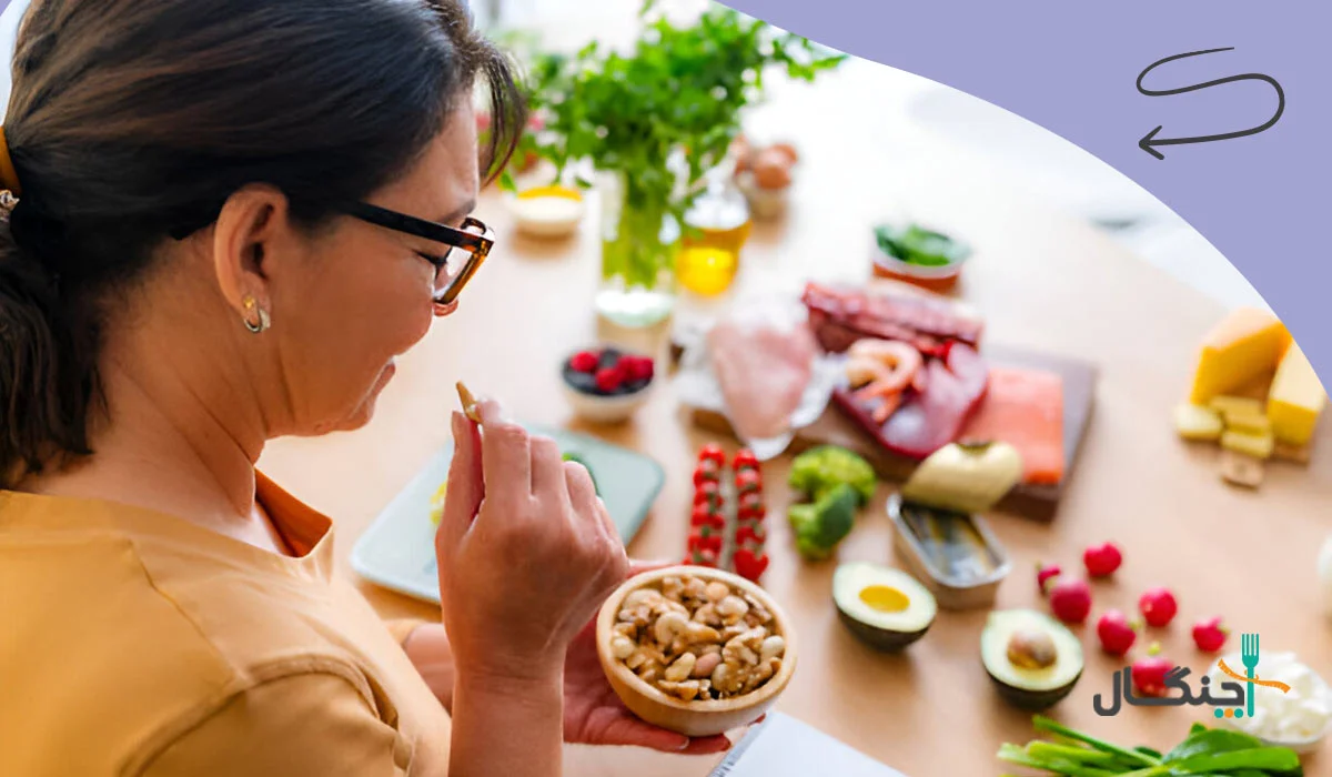 تصویر تغریه مناسب رژیم لوکرب